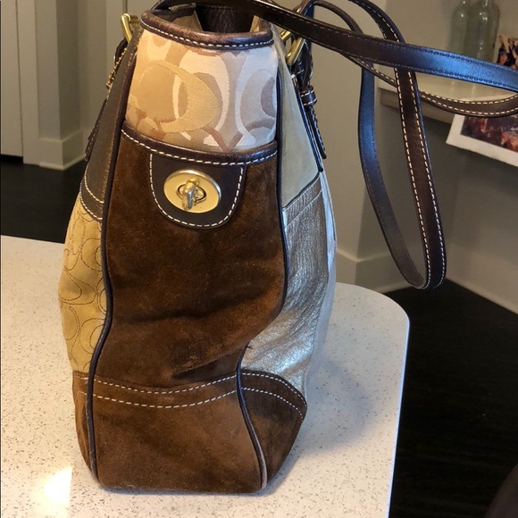 VINTAGE Coach Tote Bag - Picture 5 of 8